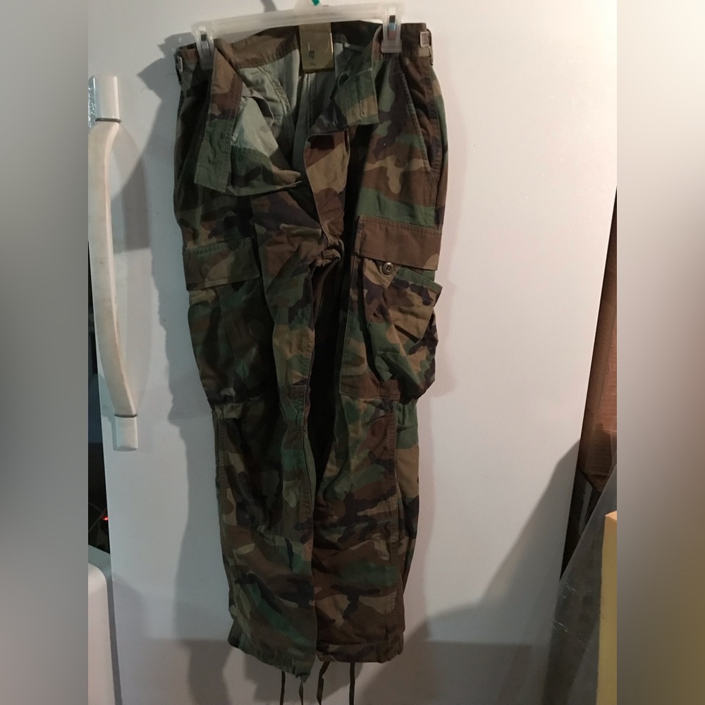 Air Force issue camouflage pants